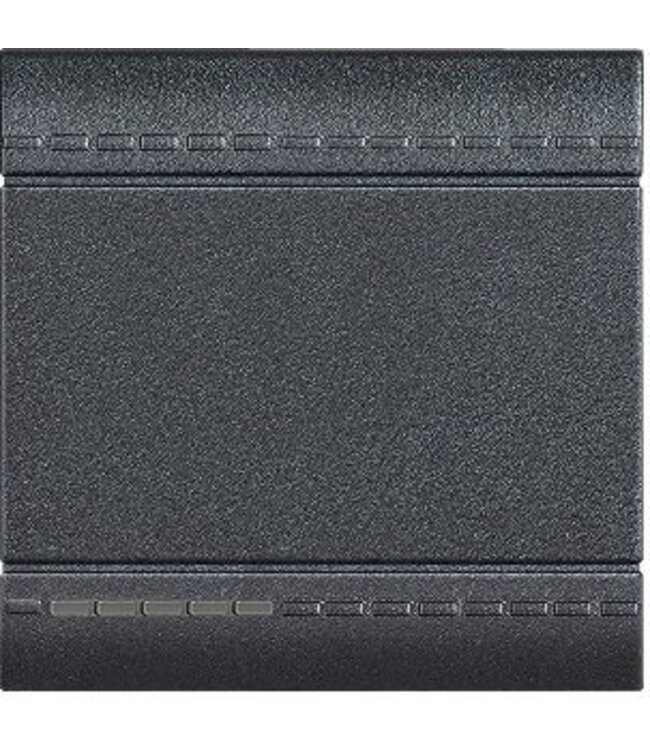 Bticino Living light 2 modules toets, antraciet