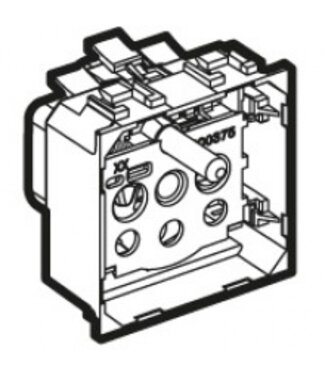 Bticino Living light stopcontact 2P en penaarde