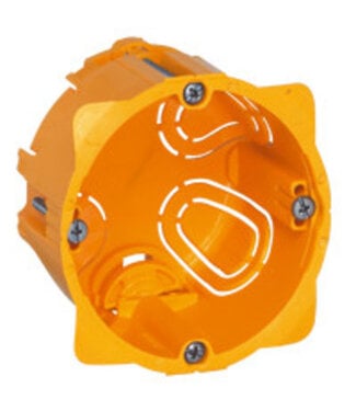 Ondiepe inbouwdoos holle wand, 40mm
