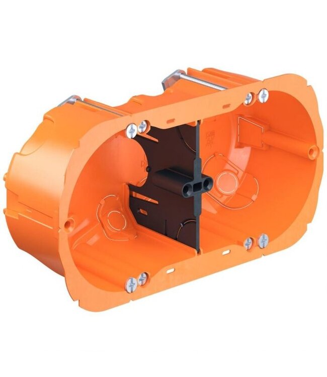 Helia tweevoudige inbouwdoos - diepte 50mm