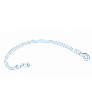 Massakabel 6mm, aarding metalen deur