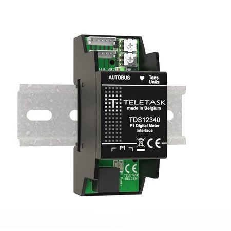 Teletask Autobus P1 interface digitale meter, TDS12340BE