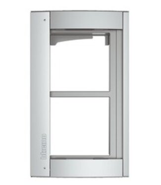 Bticino Kader met modulehouder 2 modules All Metal