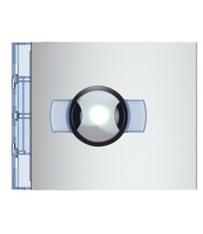 Bticino Bticino Frontplaat (voor 352400) - zonder drukknop - All Metal