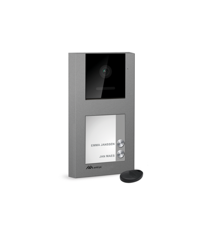 Entrya Entrya Facila Next D21S/2 buitenpost met 2 drukknoppen