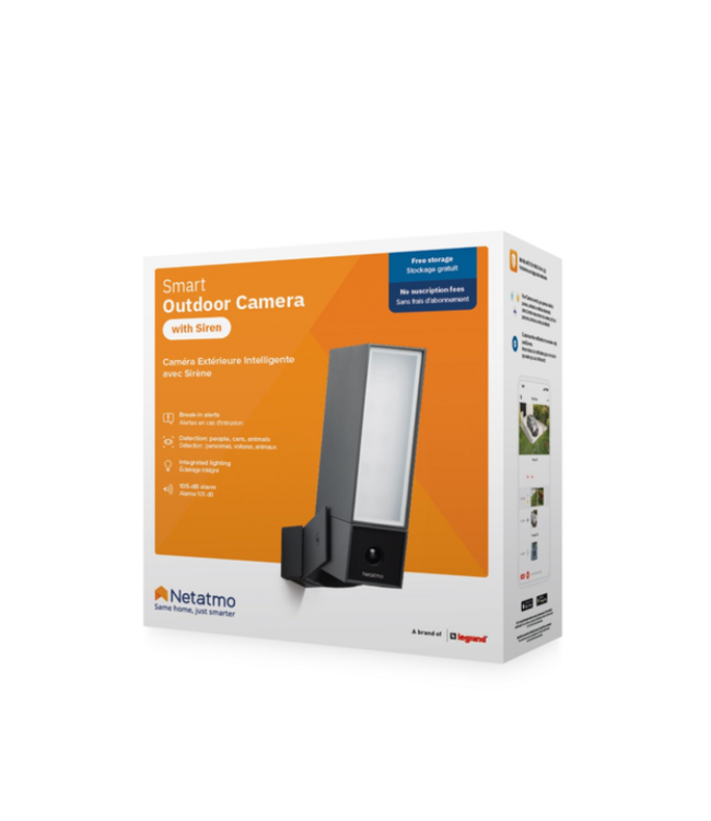 Netatmo Netatmo Slimme buitencamera met sirene