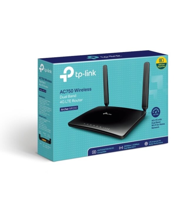 TP-Link TP_link AC750 Draadloze Dual-band 4G-LTE-router