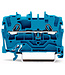 Wago Wago 2-draads rijgklem Topjob 2,5mm² - 2002-1204 - Blauw