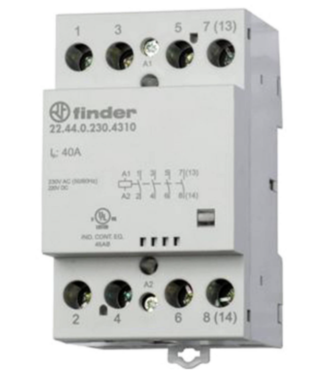 Finder Finder Contactor 4 x NO contact - 230V AC-DC