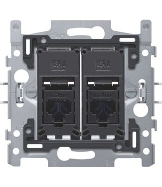 Niko Sokkel tweevoudig RJ45 UTP Cat6A 170-66172