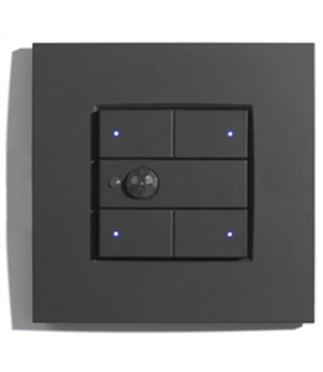 Qbus 4-voudige Niko toets bewegings - temp sensor - Qbus