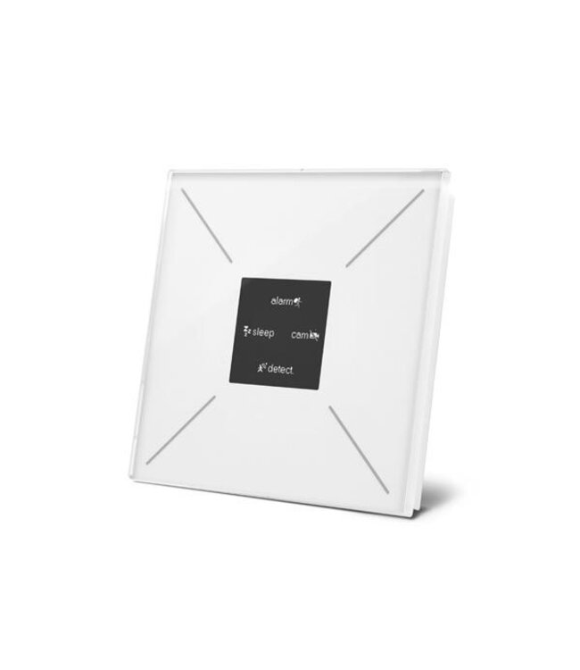 Velbus Velbus Edge Lit bediening met OLED - witte uitvoering