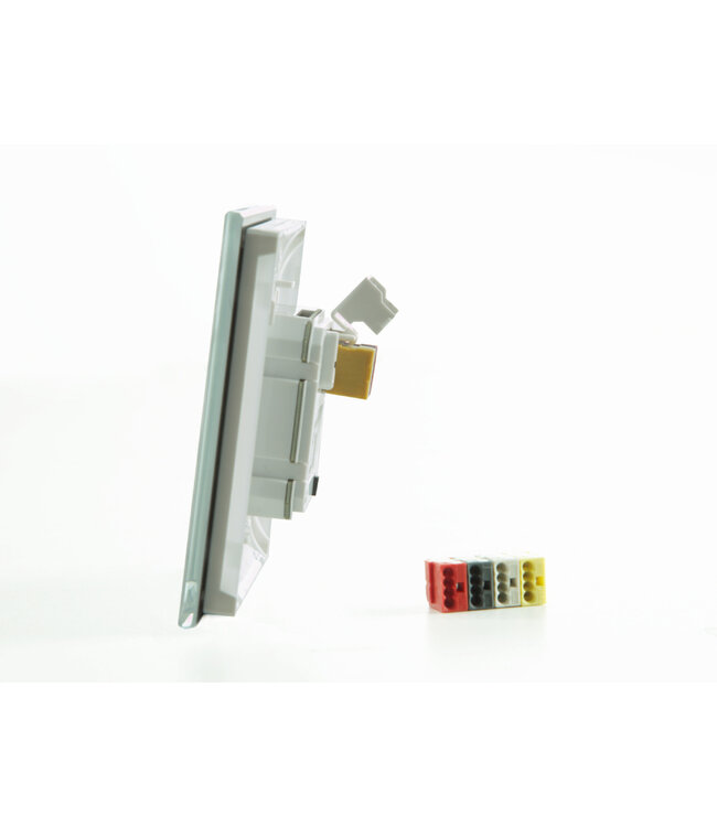 Velbus Velbus Edge Lit bediening met OLED - witte uitvoering