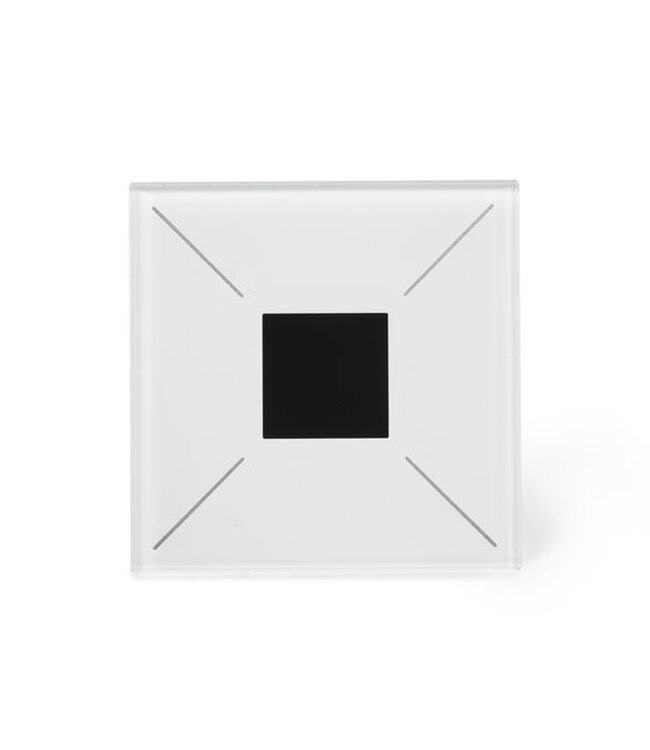 Velbus Velbus Edge Lit bediening met OLED - witte uitvoering