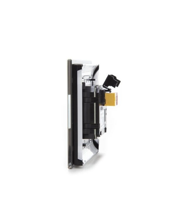 Velbus Velbus Edge Lit bediening met OLED - zwarte uitvoering