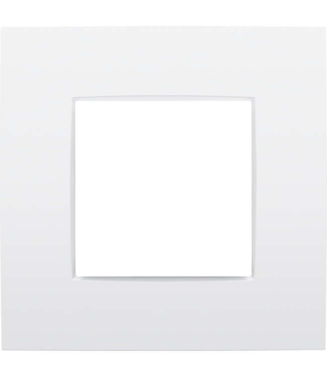 Niko Enkelvoudige afdekplaat, kleur Intense Lunar white (Niko 131-76100)
