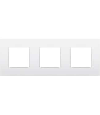 Niko Drievoudige horizontale afdekplaat, Lunar White