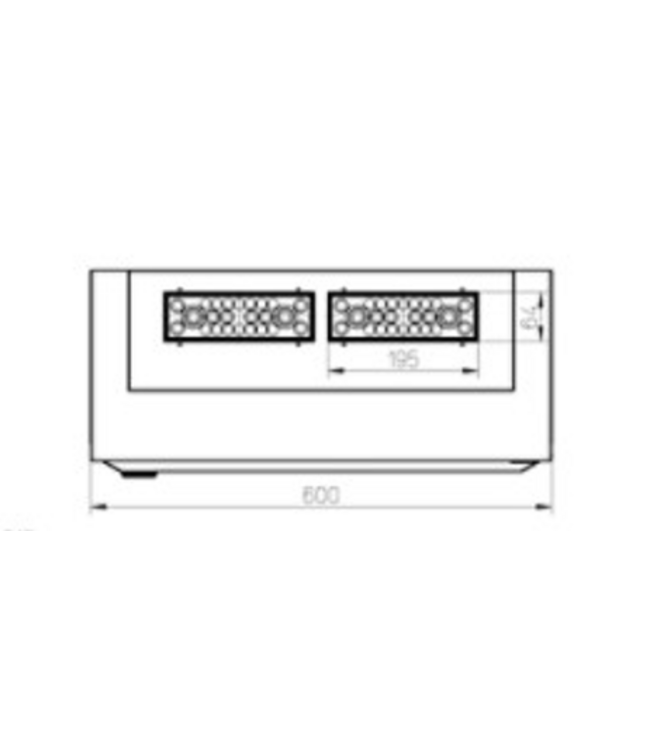 Eaton Eaton Metalen verdeelkast - 6 rijen -144 modules - 105535