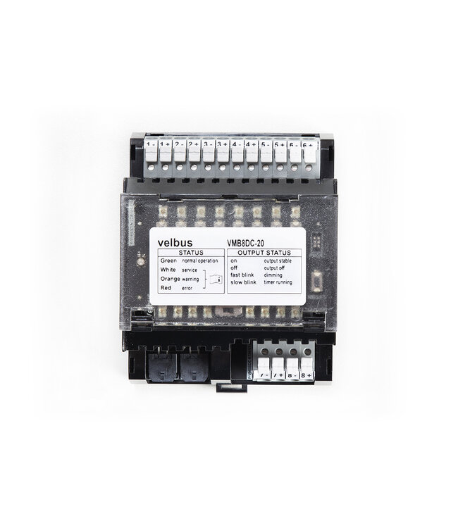 Velbus Velbus VMB8DC-20, 8-kanaals 0(1) tot 10V controller