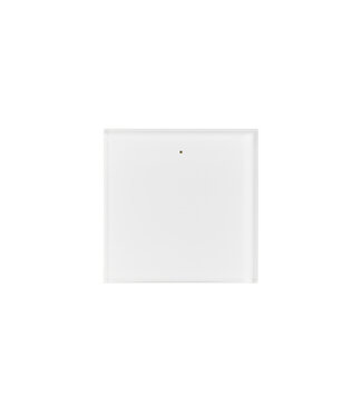 Velbus Witte glas bedieningsmodule met 1 toets