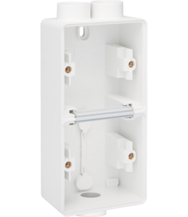 Niko Tweevoudige doos met 3 ingangen wit 701-84212