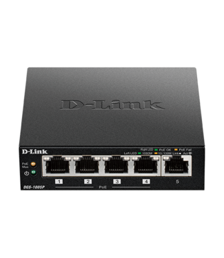 D-link Dlink PoE Ethernet switch, 4 poorten