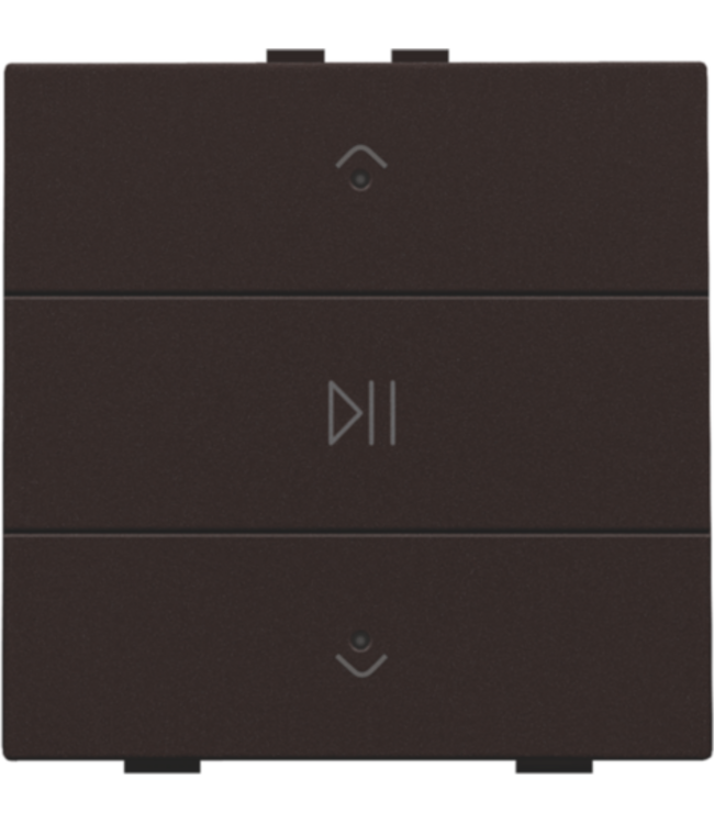 Niko Enkelvoudige audiobediening met leds voor Niko Home Control