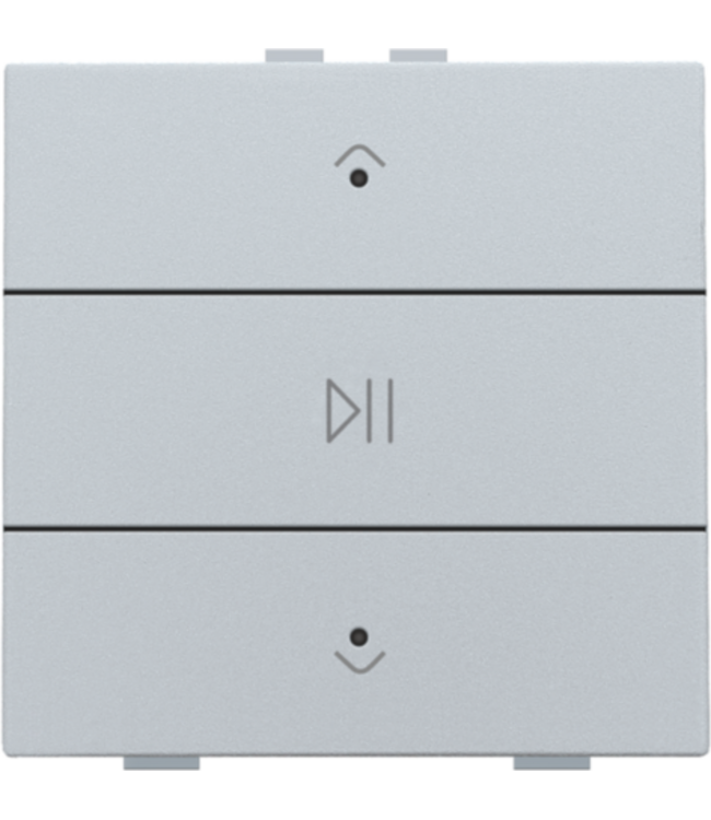 Niko Enkelvoudige audiobediening met leds voor Niko Home Control