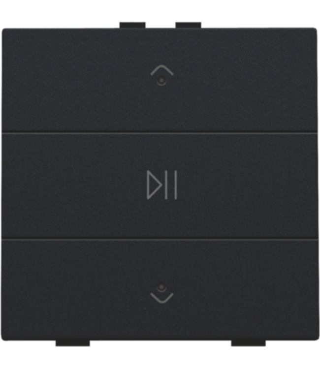 Niko Enkelvoudige audiobediening met leds voor Niko Home Control