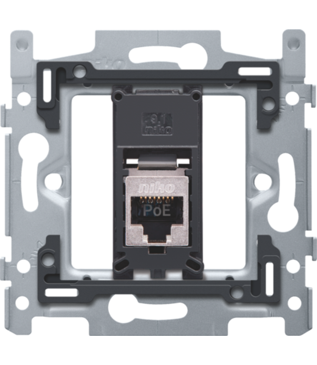 Niko Niko sokkel enkelvoudig RJ45 STP Cat6 POE++