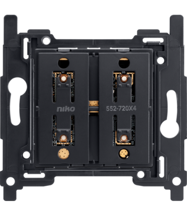 Niko Draadloze schakelaar met batterij, viervoudig, Zigbee®