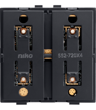 Niko Draadloze schakelaar, viervoudige, Zigbee®