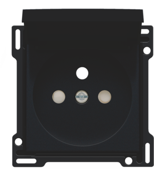 Niko Afwerkingsset voor Niko stopcontact met klapdeksel, kleur te kiezen