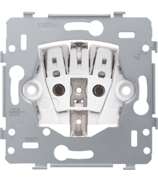 Niko Stopcontact met randaarde Niko Stopcontact met randaarde