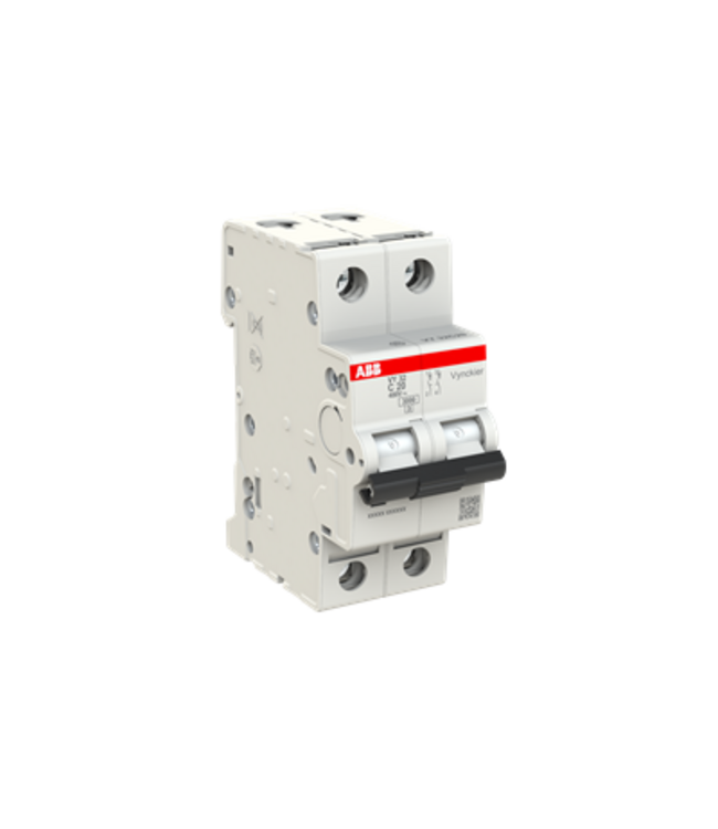 ABB Industrial Vynckier Automatische zekering 2P  - 3kA, curve C