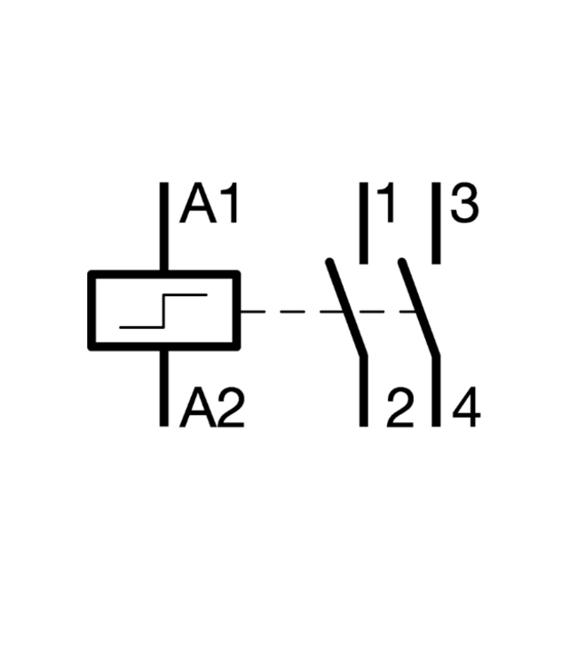 Hager Hager Impulsrelais 16 A, 2 maak contacten, 230 V AC