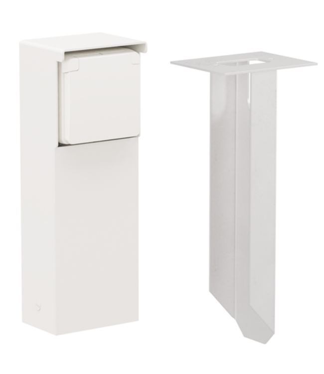 Niko Niko Hydro tuinpaal met enkelvoudig stopcontact en grondpin