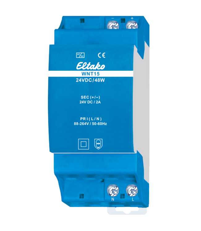 Eltako Eltako 24VDC voeding 2A -WSNT12-24-2A