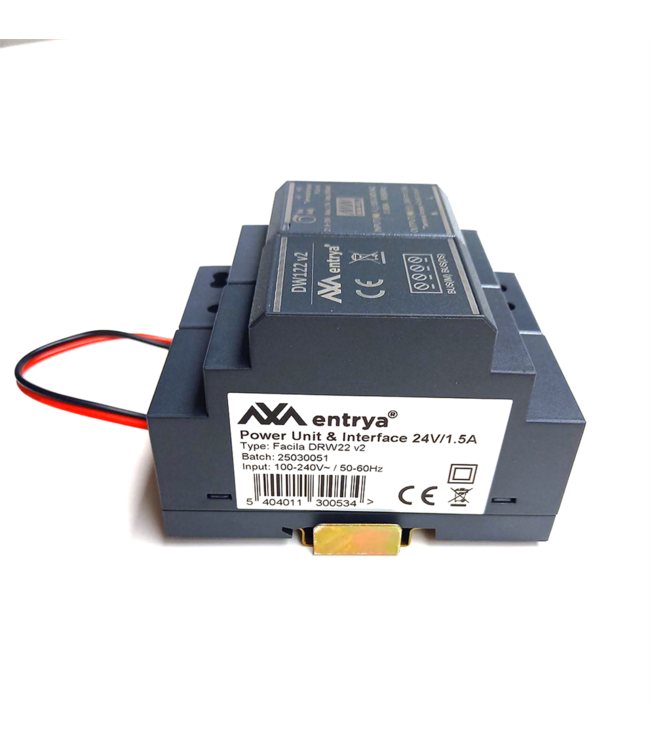 Entrya Facila DRW22-v2 voeding met geïntegreerde interface