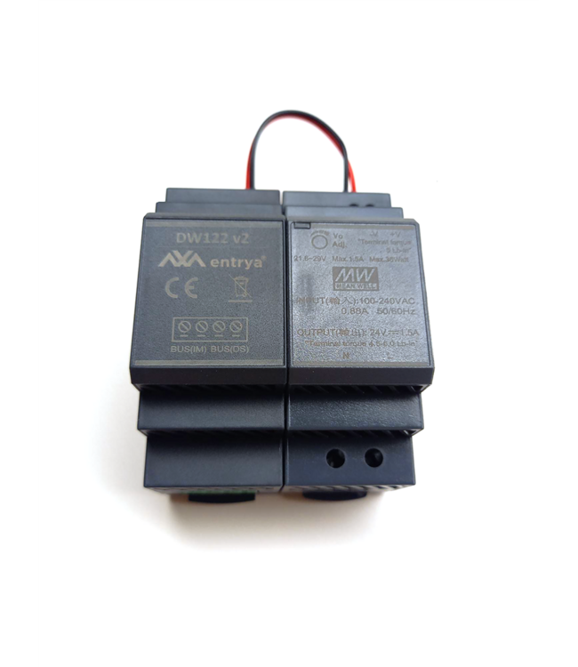 Entrya Facila DRW22-v2 voeding met geïntegreerde interface