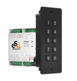 Entrya ES4-KPFB kit met zwart inbouw codeklavier