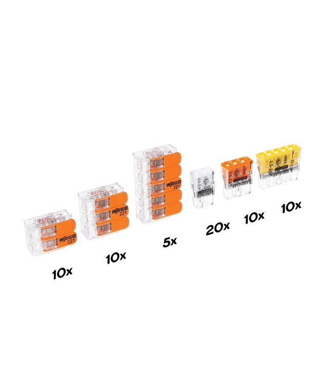 Wago Assortiment Wago verbindingsklemmen