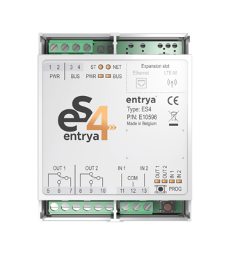 Entrya ES4 Controller met wifi, EntrasSYSTEM4