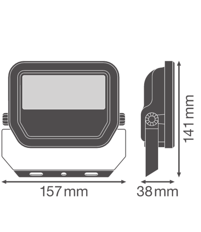 Ledvance SCHIJNWERPER - FLOODLIGHT 17W, 2400 LM
