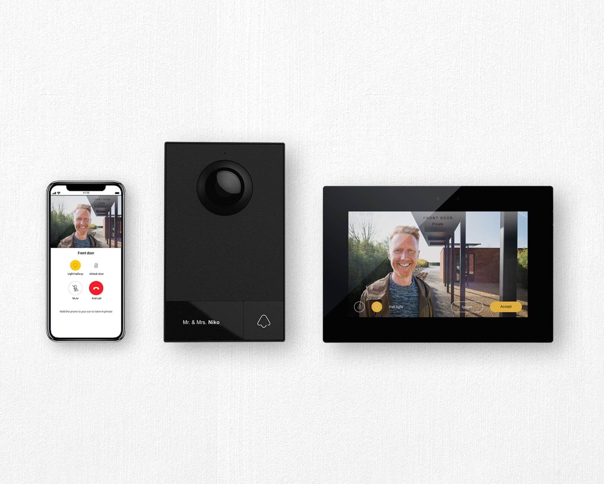 Videofoon kopen? Videokits met camera en smartphonebediening.