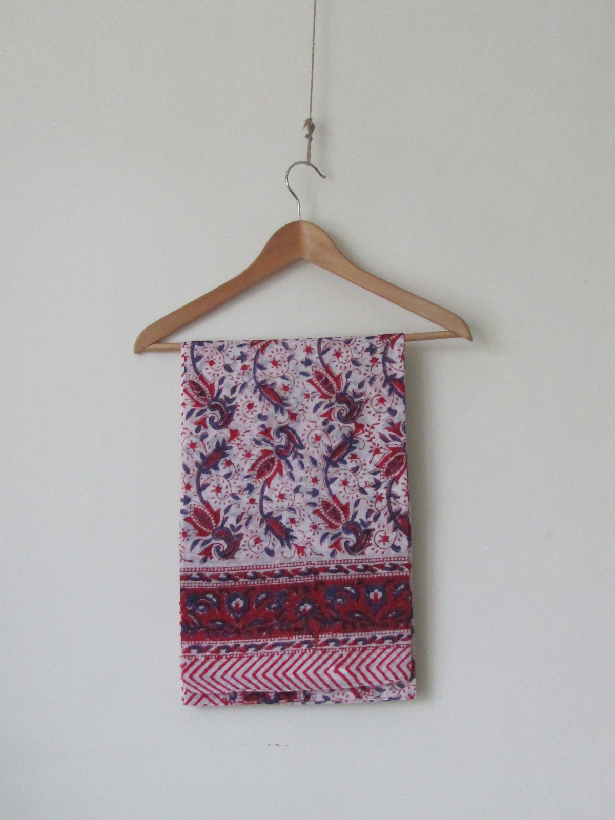 Shawl, Sarong, Pareo,  100% Handprinted Cotton