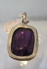 Pendant amethyst silver