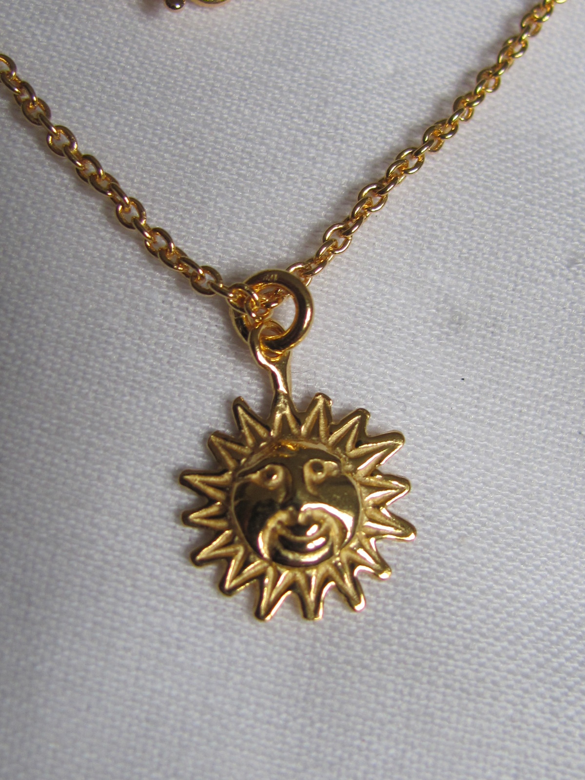 sunshine charm necklace