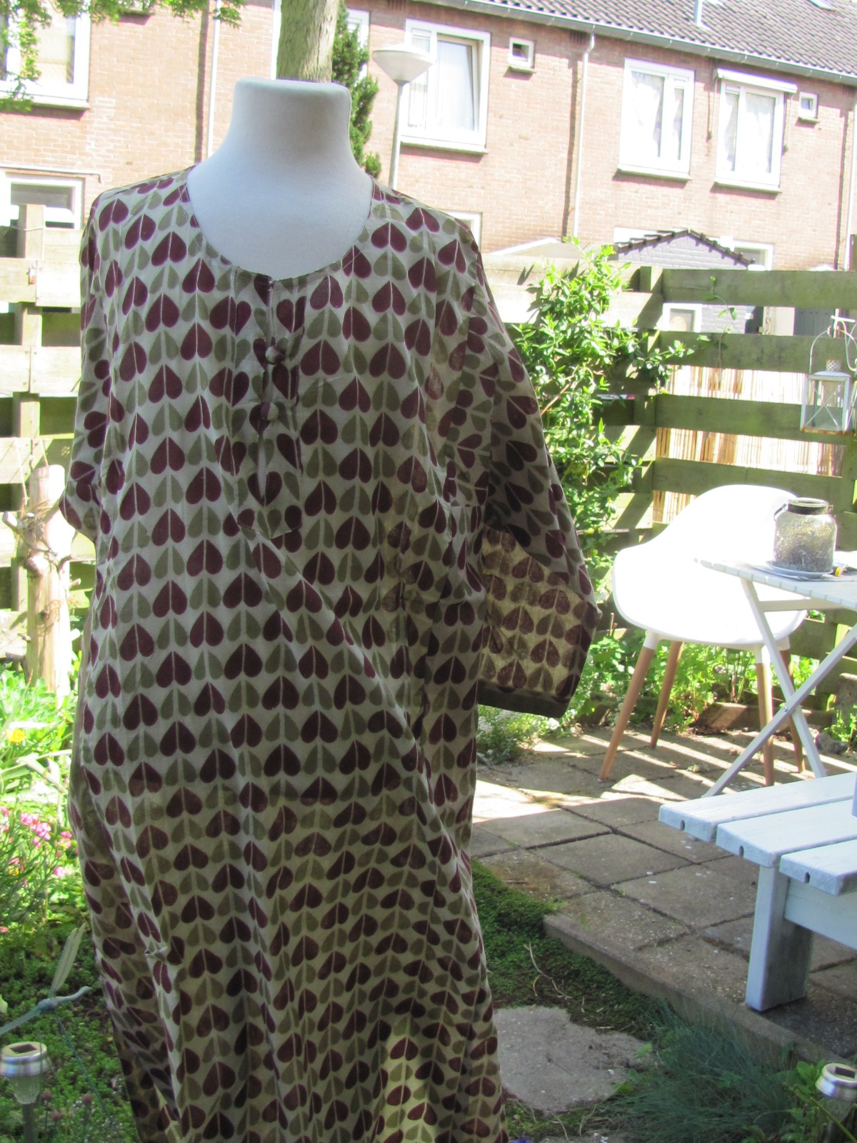 Kurta Tuniek , Jurk,  Yoga, Slaap, Huis  kleding, lounge kleding