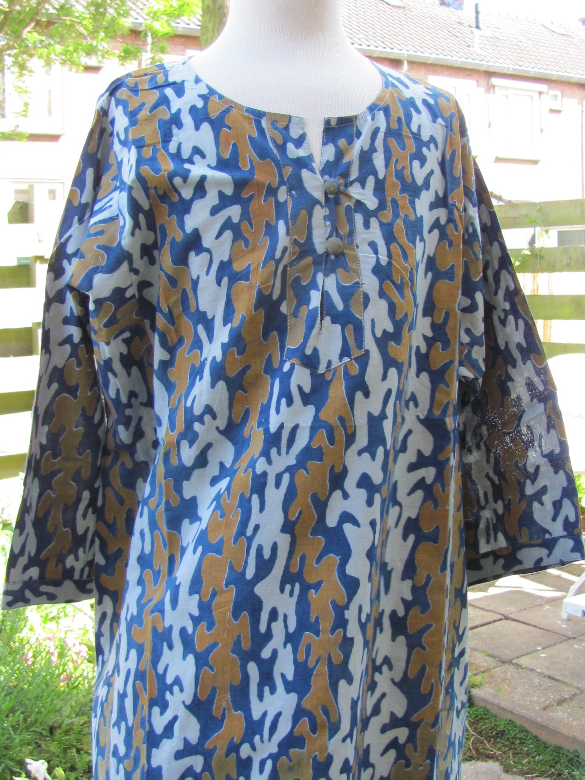 Kurta Tuniek , Jurk,  Yoga, Slaap, Huis  kleding, lounge kleding